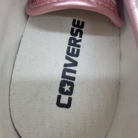 Converse All Star Pink Sequin Sneakers Women's Size 8.5 Sparkle Shoes - Picture 8 of 10